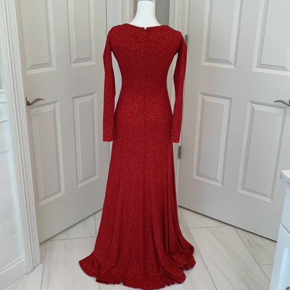Badgley Mischka evening gown. Worn once!!! - Picture 6 of 7